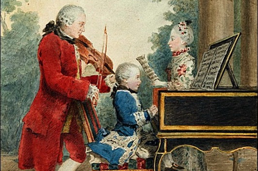 Детям о Моцарте. План урока музыки и пения в 5-ом классе